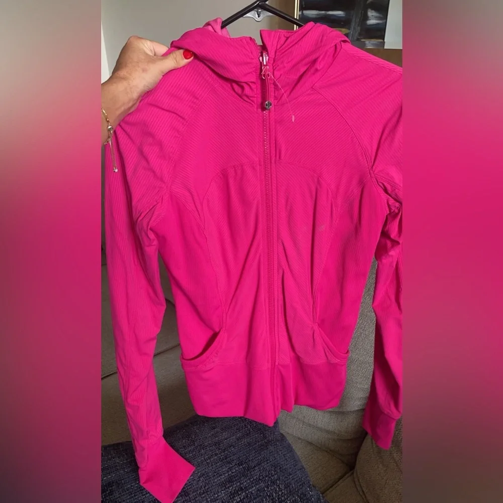 Lululemon jacket with hoodie - Picture 1 of 6